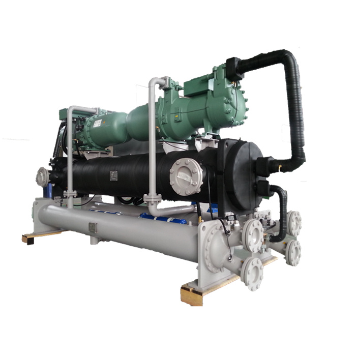 太原工業用冰水機,太原冷卻水循環機,螺桿式水地源熱泵機組